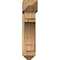 Ekena Millwork Merced Arts and Crafts Rough Sawn Bracket w/ Offset Brace, Western Red Cedar, 8"W x 30"D x 34"H BKT0806X30X34MRC03RWR - alternate 3